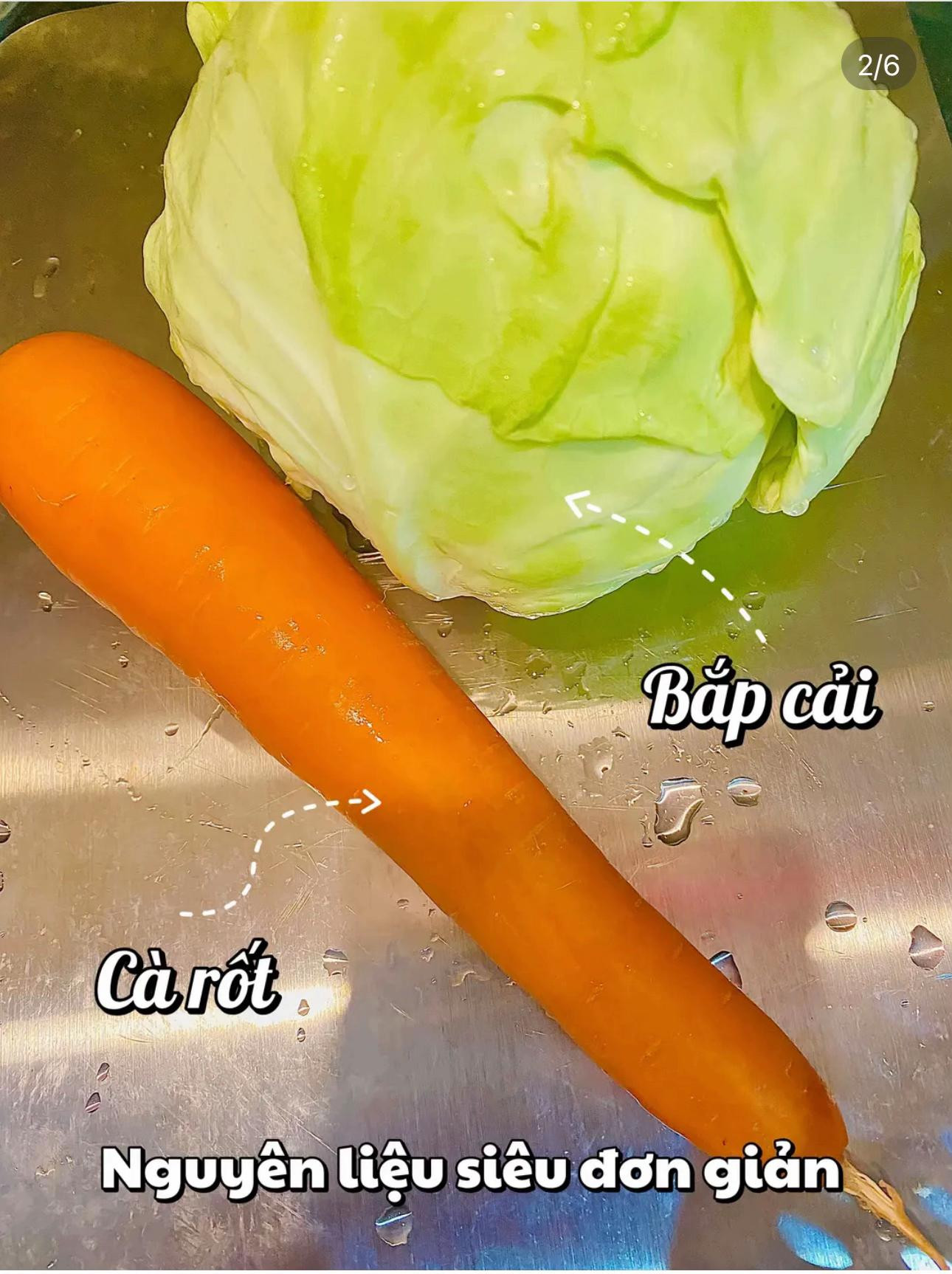 Bắp cải muối giòn ngọt giải ngán kèm món nướng, công thức làm đơn giản tại nhà