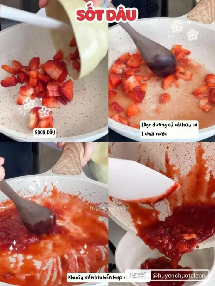 Bật mí 4 vị Panna Cotta healthy, cách làm đơn giản với sốt dâu và chanh dây