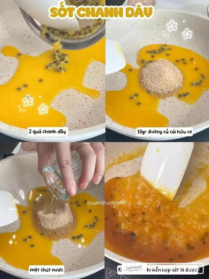 Bật mí 4 vị Panna Cotta healthy, cách làm đơn giản với sốt dâu và chanh dây