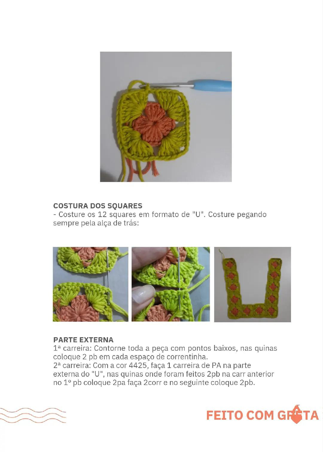 Bata Azaléia Greta: Tutorial Passo a Passo de Crochê com Fio Orgânico