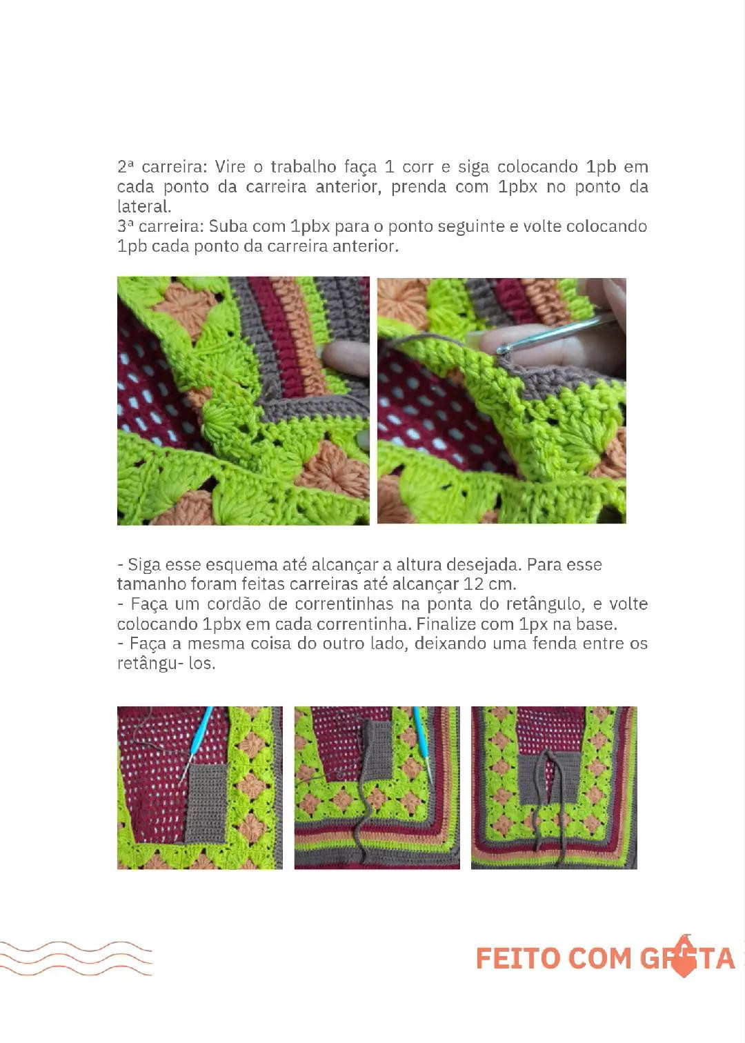 Bata Azaléia Greta: Tutorial Passo a Passo de Crochê com Fio Orgânico