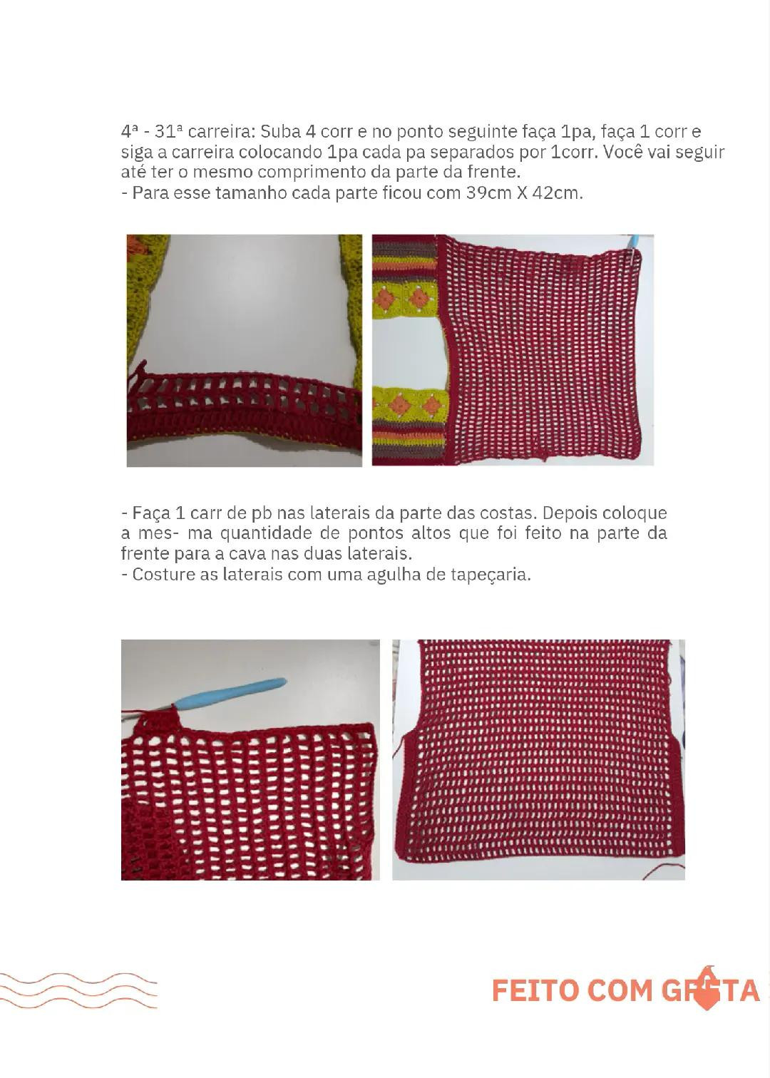 Bata Azaléia Greta: Tutorial Passo a Passo de Crochê com Fio Orgânico