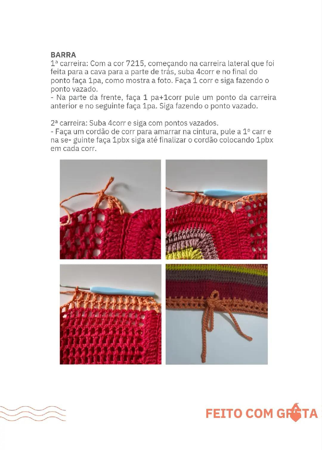 Bata Azaléia Greta: Tutorial Passo a Passo de Crochê com Fio Orgânico