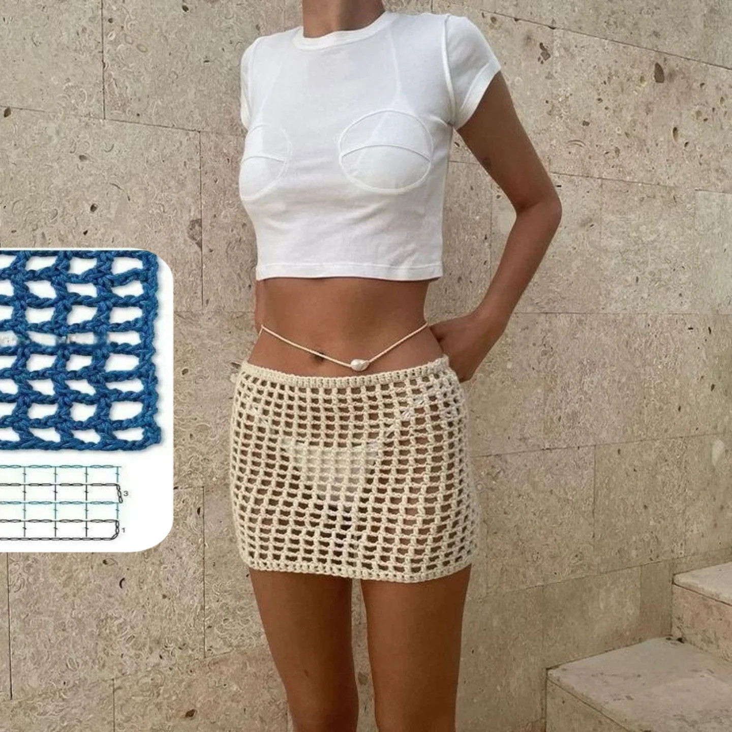 Beach Crochet Skirts and Pareos: Quick Summer Mesh Patterns