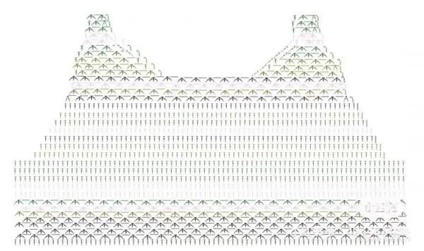 Beautiful Crochet Crop Top Charts with Flower Edges