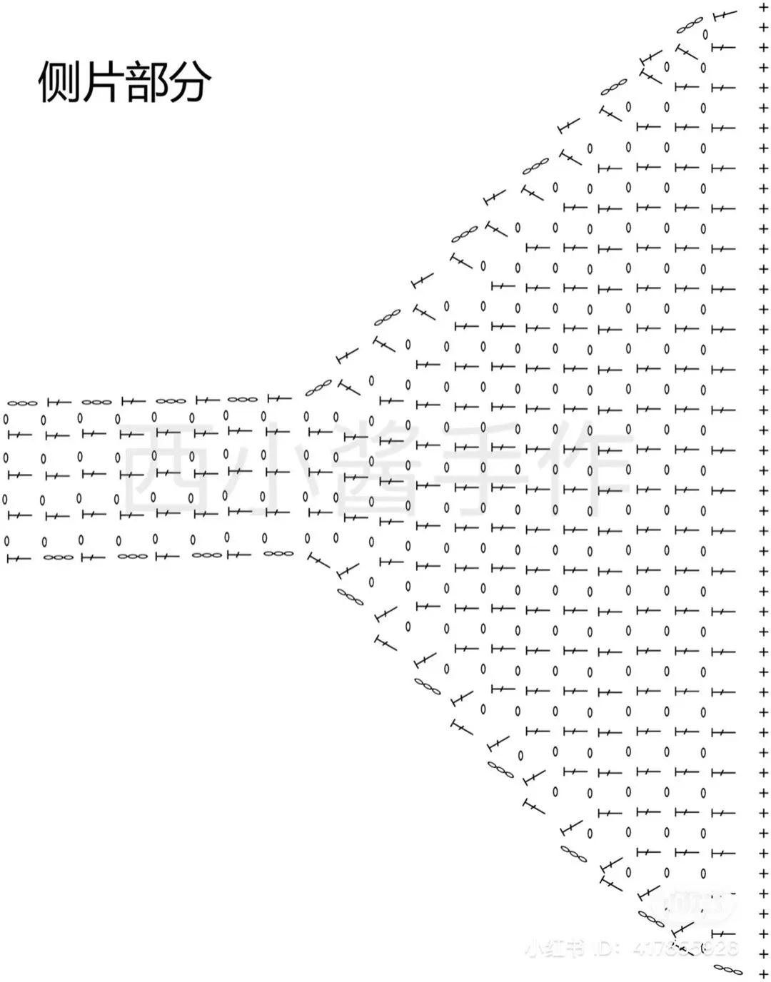 Beautiful Crochet Crop Top Charts with Flower Edges