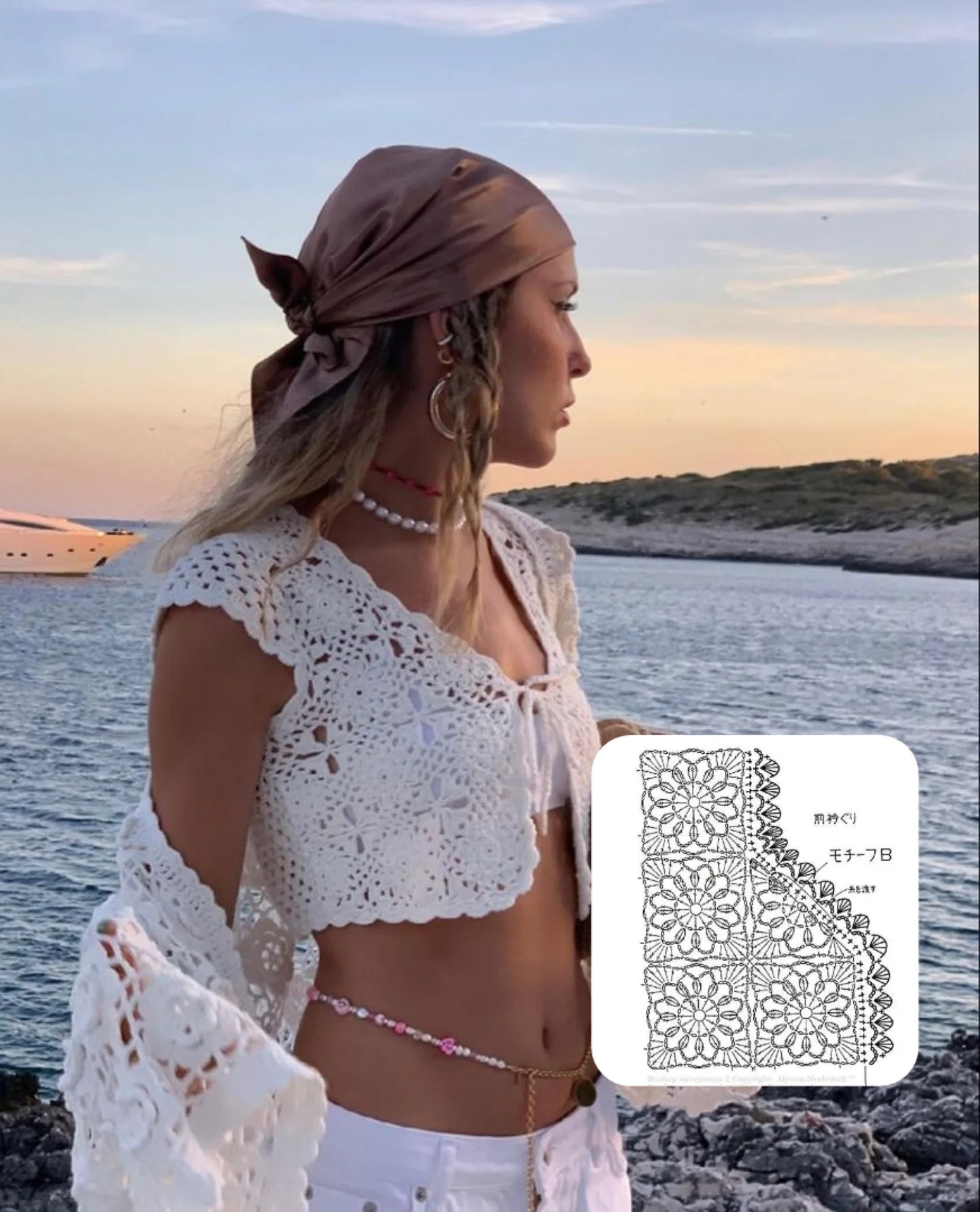 Beautiful crochet designs and patterns for summer outfits inspiration