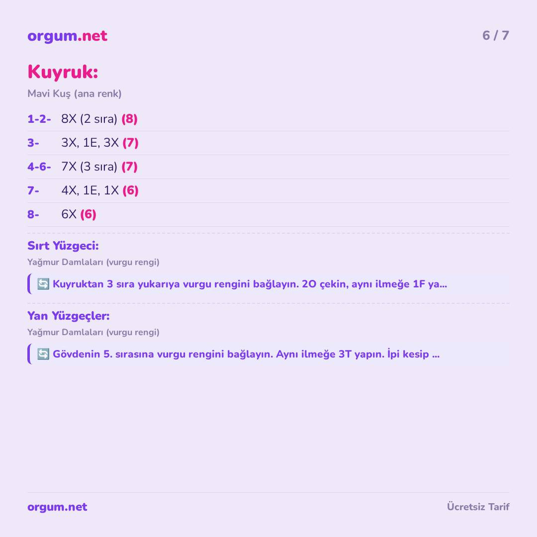 Bebek Denizatı - Amigurumi Móc Len Miễn Phí (Bản Dịch Tiếng Thổ Nhĩ Kỳ)