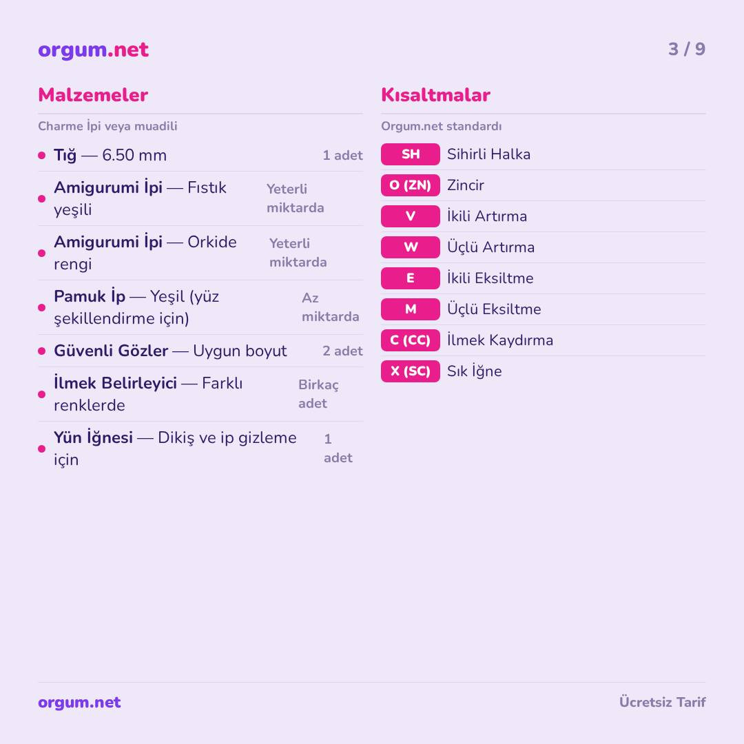 Bebek Ejderha - Amigurumi Ücretsiz Tarif (50 cm)