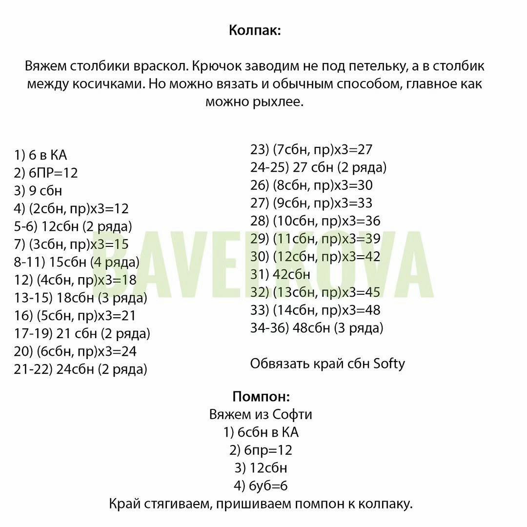 Бесплатный МК: Амигуруми Гринч с костюмом Санта