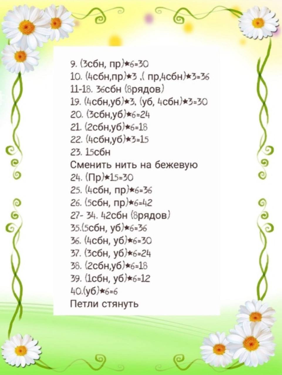 Бесплатный МК по вязанию амигуруми Чебурашка от Елены Кузнецовой с пошаговыми схемами