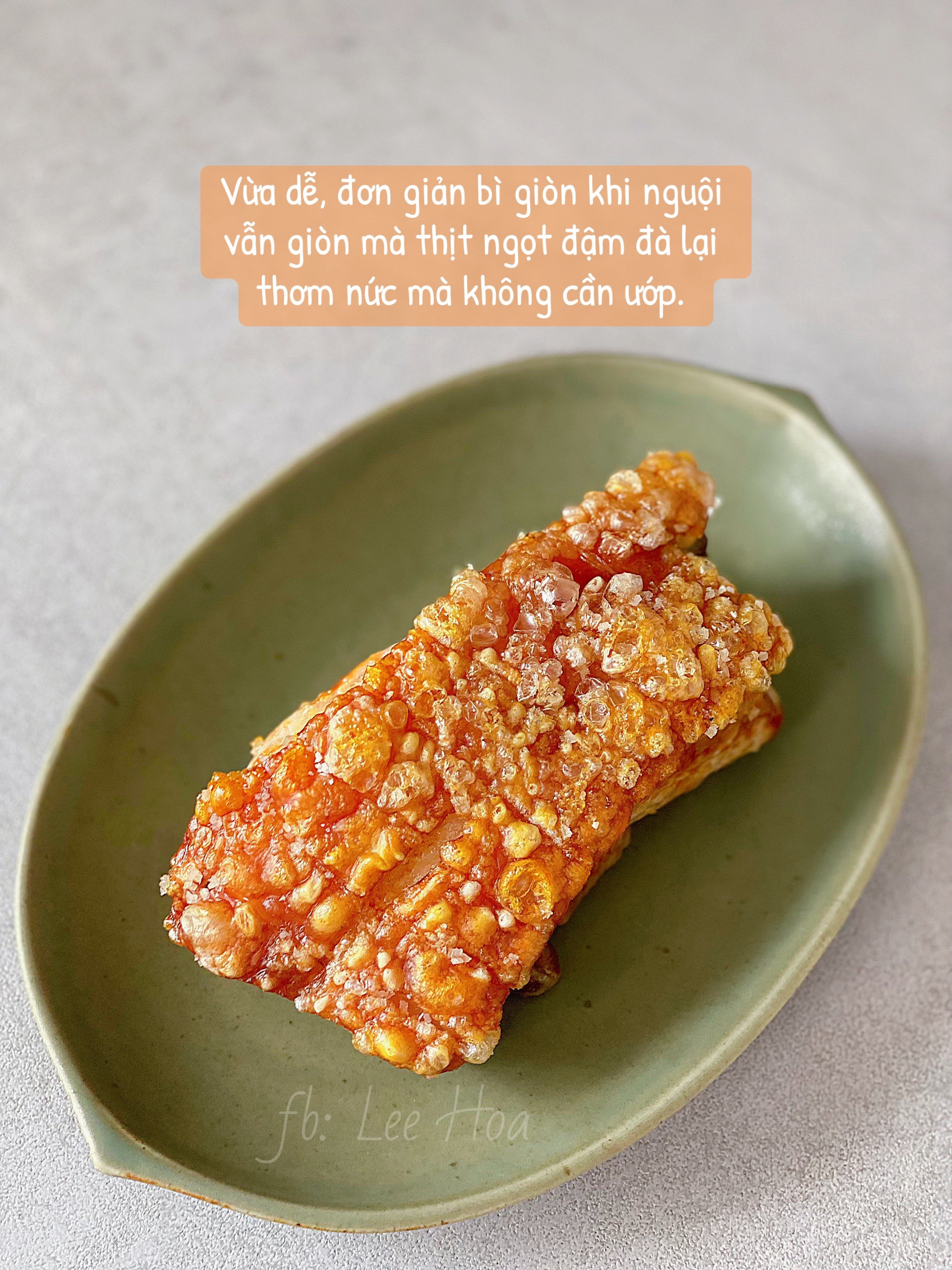 Bí Kíp Giòn Bì Bất Bại: Thịt Ba Chỉ Quay Nướng Không Dầu, Bì Vàng Rộm