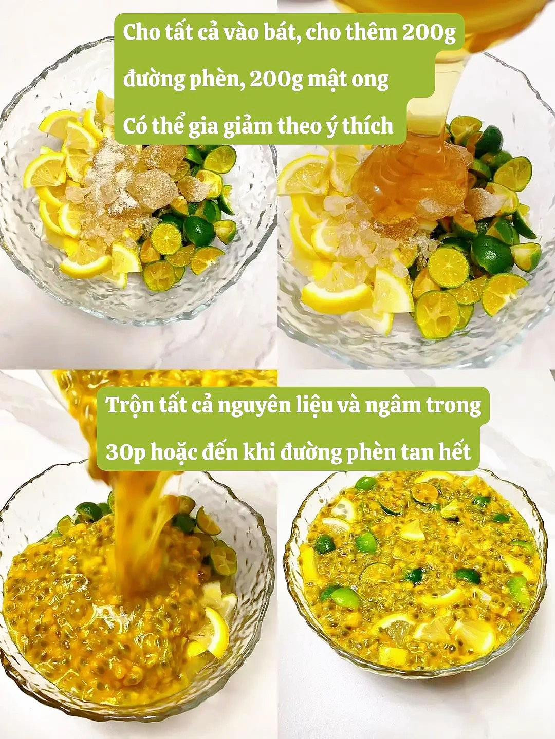 Bí kíp làm trà sữa chanh leo và kim quất giúp trắng da, cai nghiện trà sữa