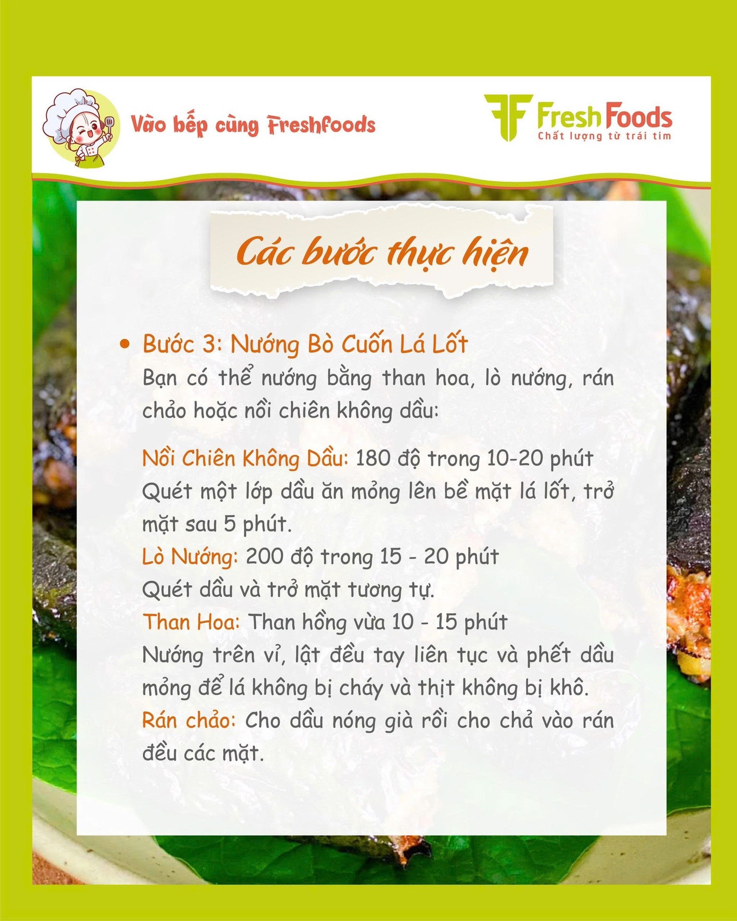 Bí quyết chế biến Bò Nướng Lá Lốt Thơm Lừng