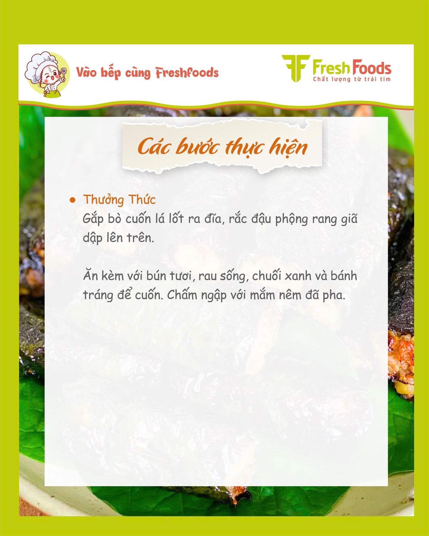 Bí quyết chế biến Bò Nướng Lá Lốt Thơm Lừng