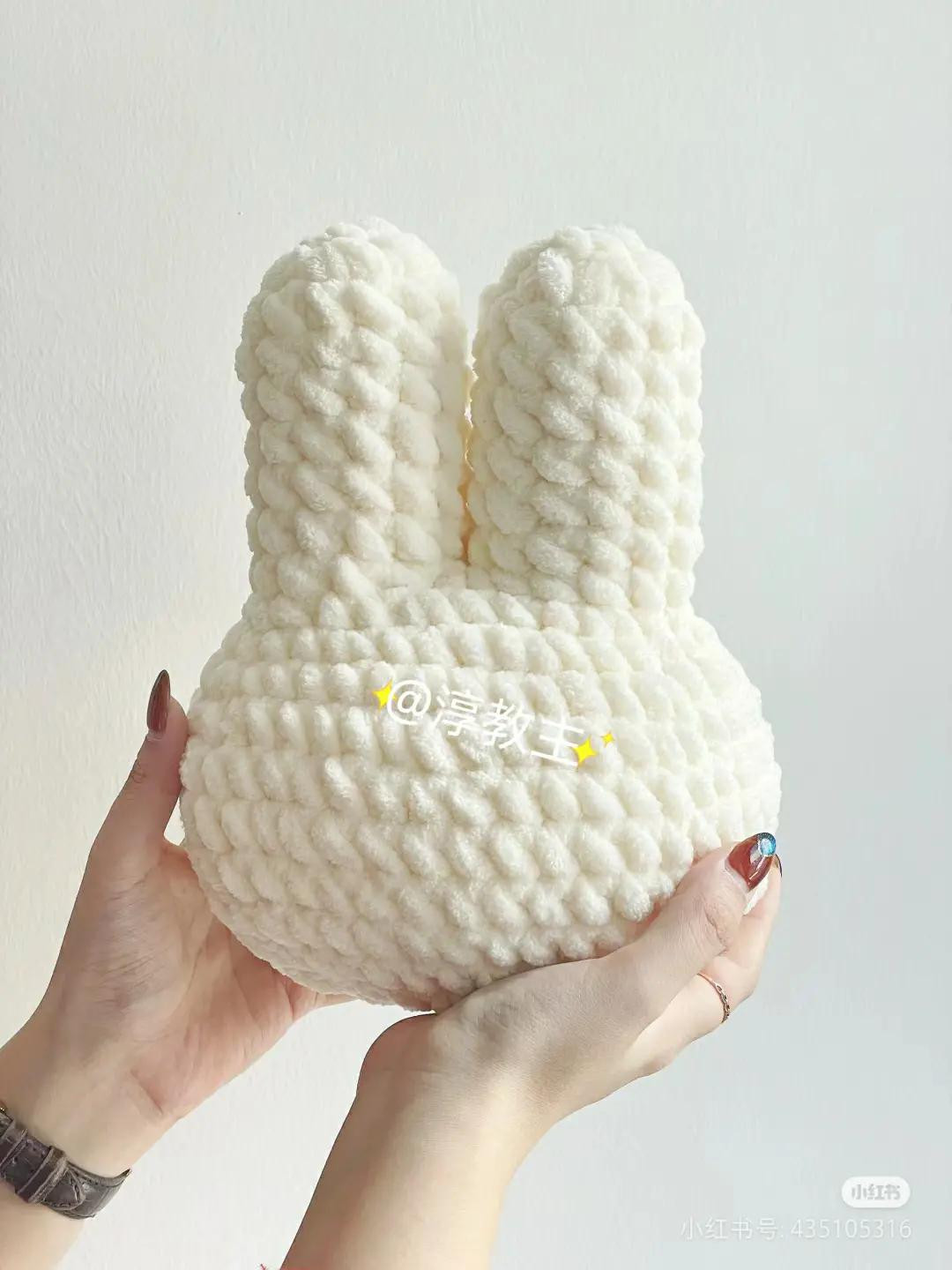 Big Miffy Crochet Pattern Chart Tutorial