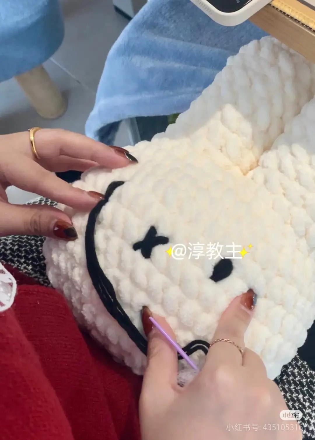 Big Miffy Crochet Pattern Chart Tutorial