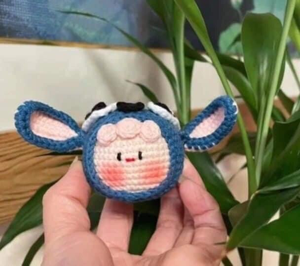 Bộ sưu tập chart móc len búp bê hoa hướng dương, cà rốt và cừu