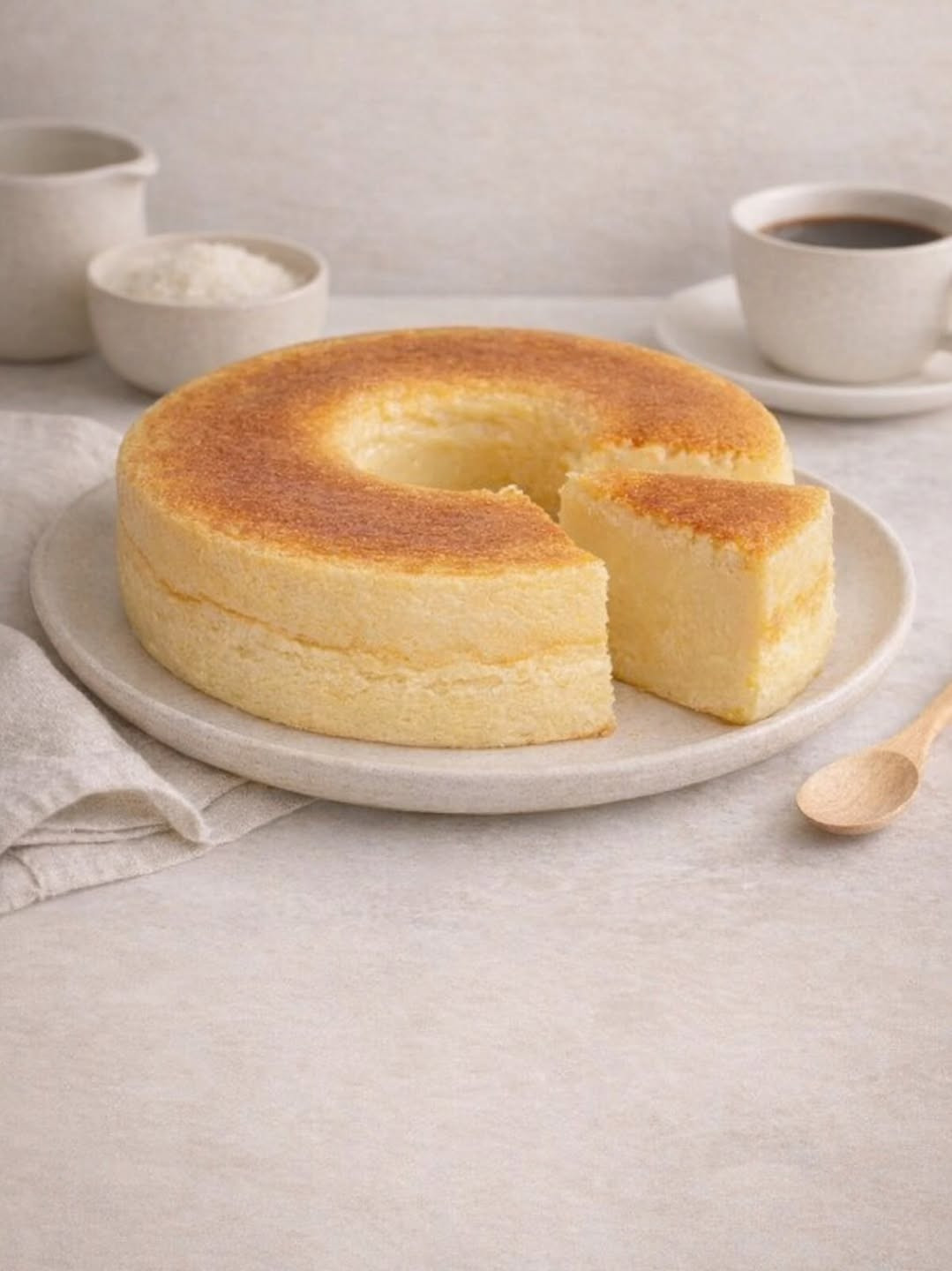 Bolo Cremoso Tipo Pudim: Receita de bolo caseiro fofinho, dourado bên ngoài và mềm mịn bên trong