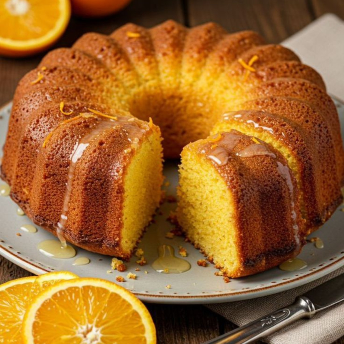 Bolo de Laranja Fofinho com Glacê: Receita completa para bolo caseiro úmido e aromático