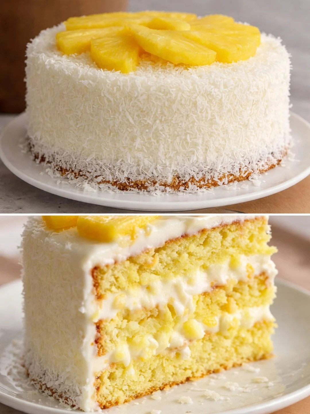 Bolo Trufado de Abacaxi com Coco: Receita Completa com Massa Esponjosa, Recheio Cremoso e Cobertura Deliciosa