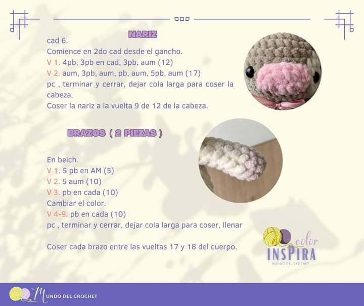 Bolsa de fresas Vaca Amigurumi: Patrón gratuito de búp bê bò với túi dâu