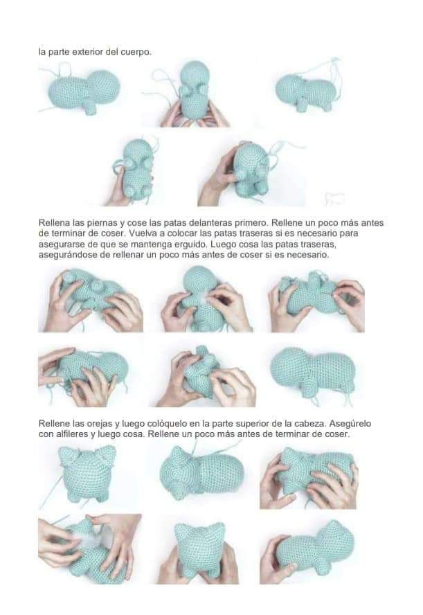 Bulbasaur Amigurumi Pokemon PDF Patrón Gratis