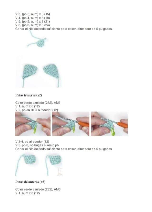 Bulbasaur Amigurumi Pokemon PDF Patrón Gratis