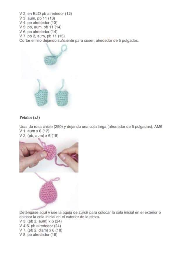 Bulbasaur Amigurumi Pokemon PDF Patrón Gratis