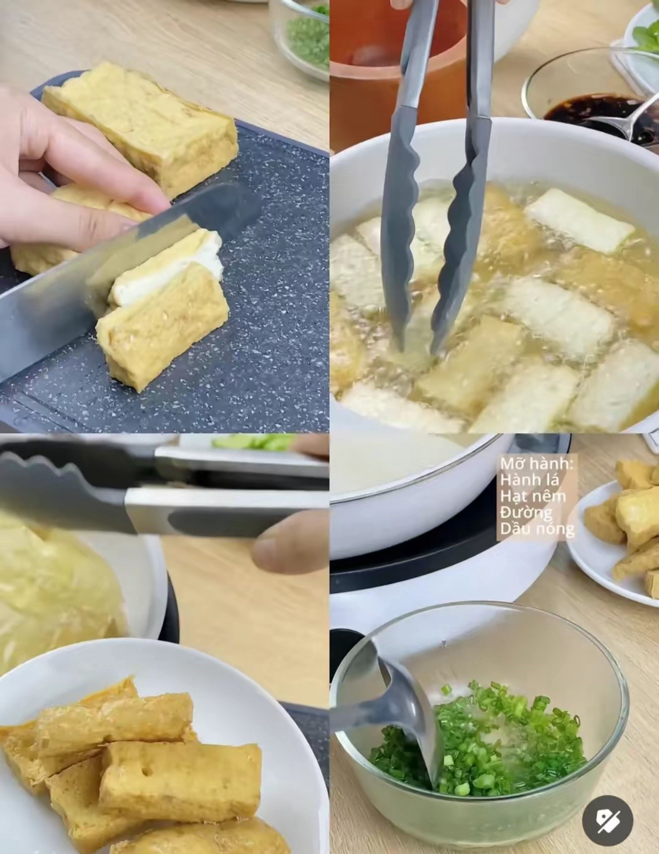 Bún Nước Tương: Món ăn ngon với đậu hũ chiên, rau tươi và nước sốt tỏi ớt hấp dẫn