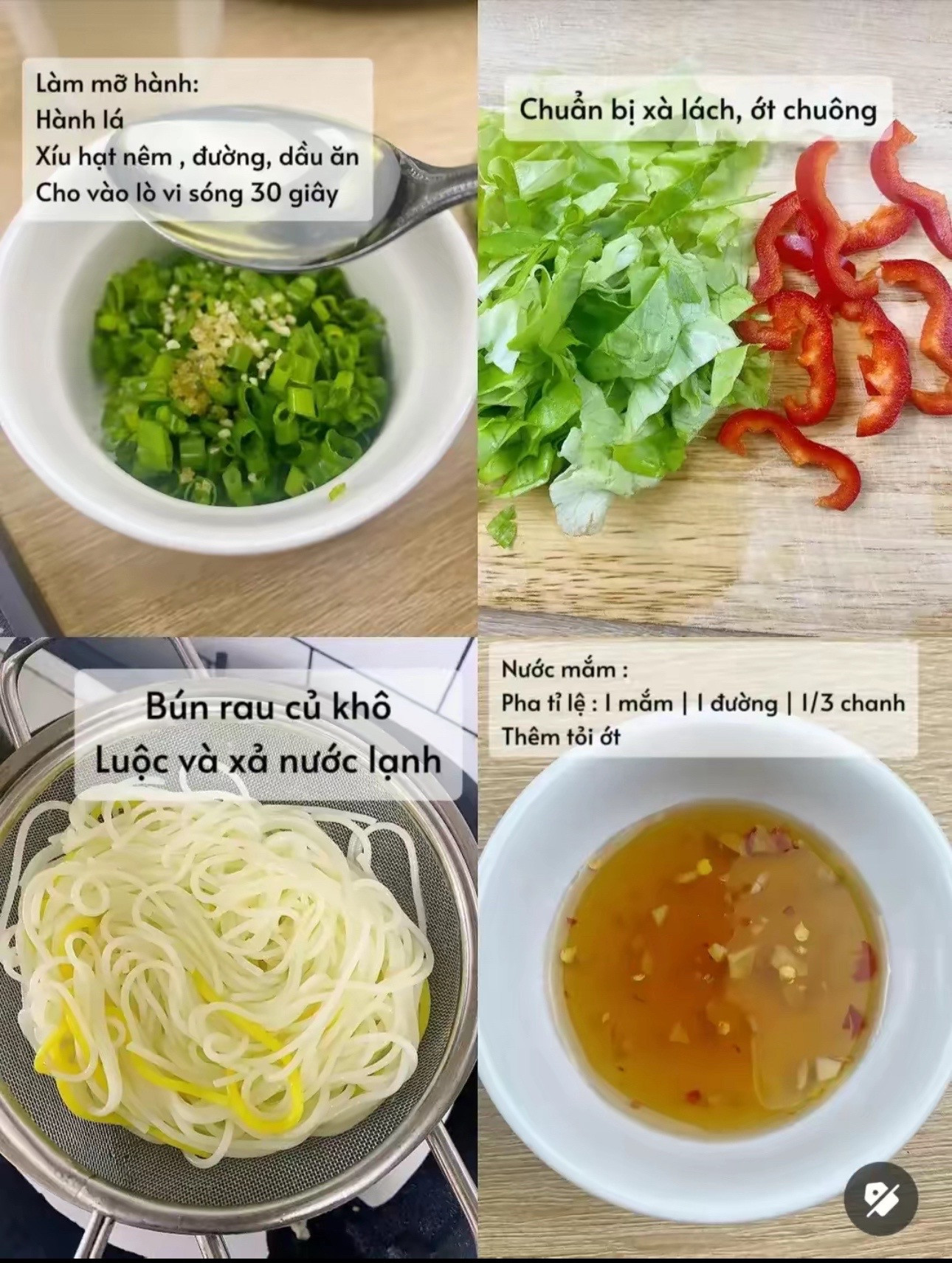 Bún Xá Xíu Healthy - Cách làm món bún thịt nướng nhanh gọn chỉ trong 10 phút