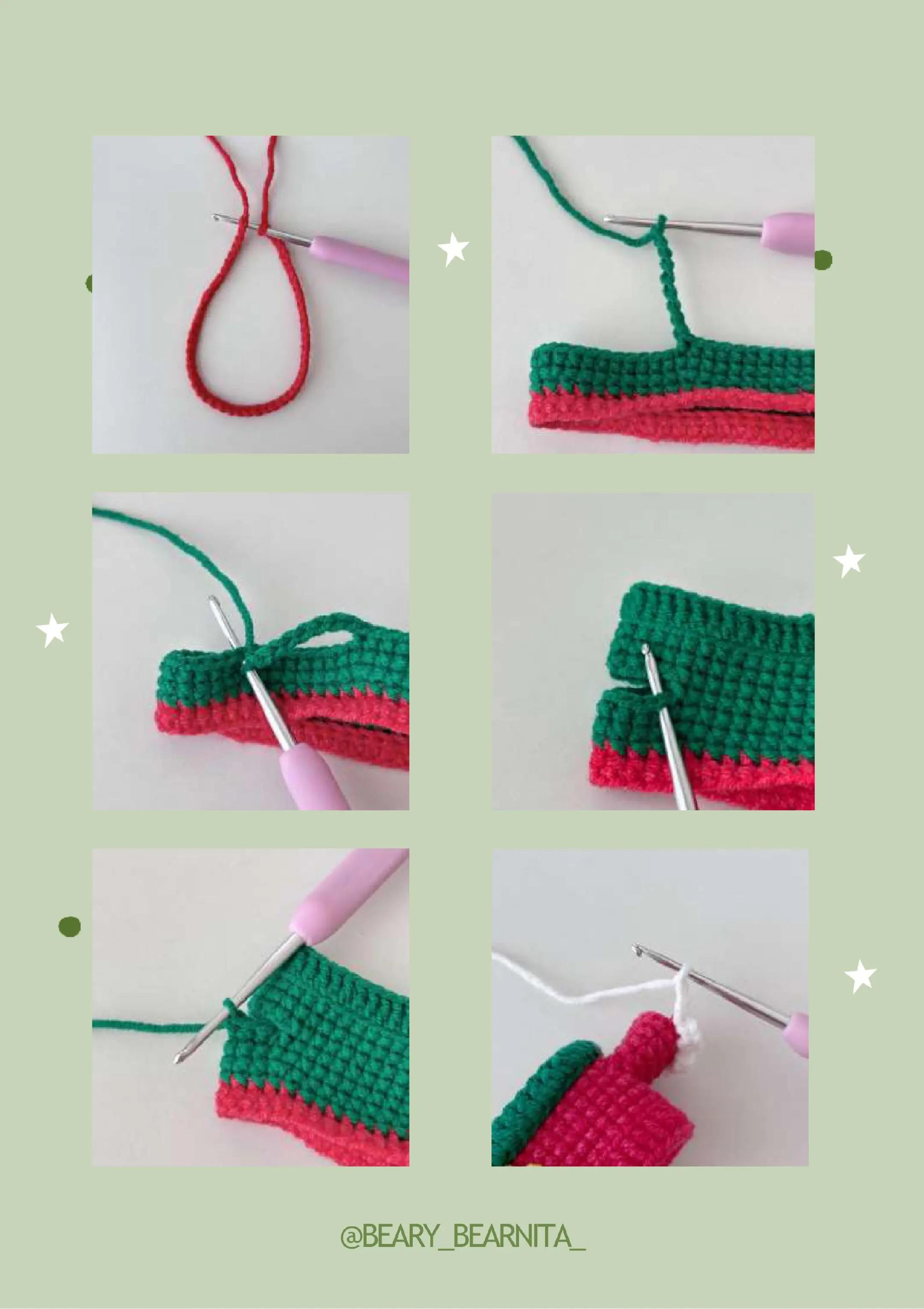 Búp bê Minion cây thông Noel móc len