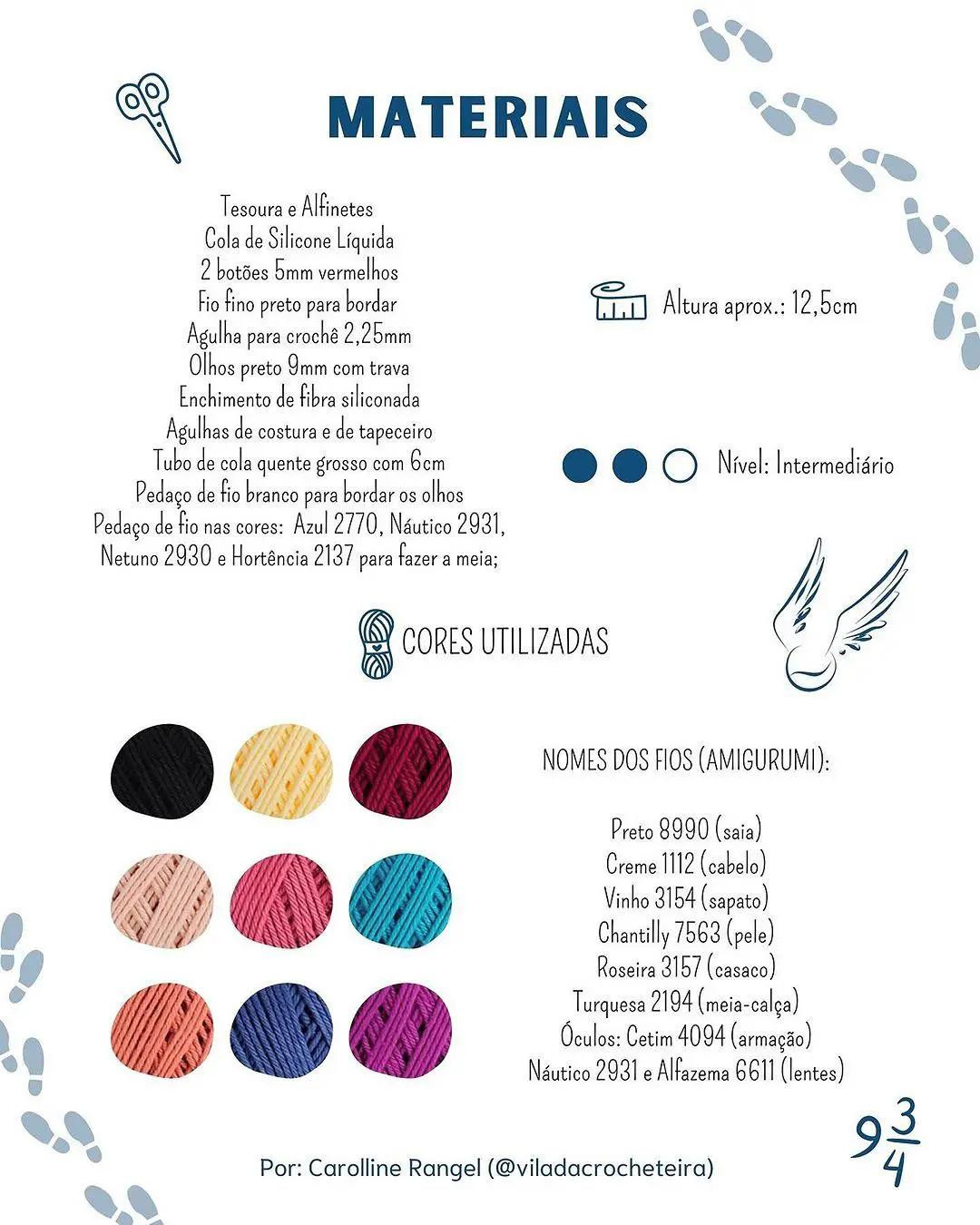 Búp bê móc len Luna Lovegood Harry Potter - Hướng dẫn chi tiết