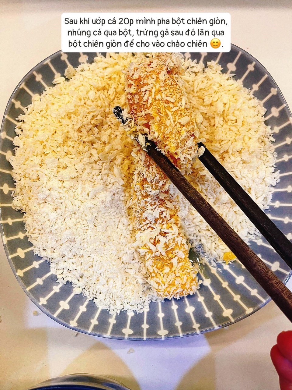 Cá chiên xù giòn rụm thơm ngon