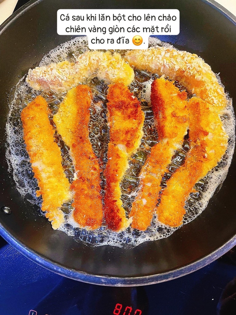 Cá chiên xù giòn rụm thơm ngon