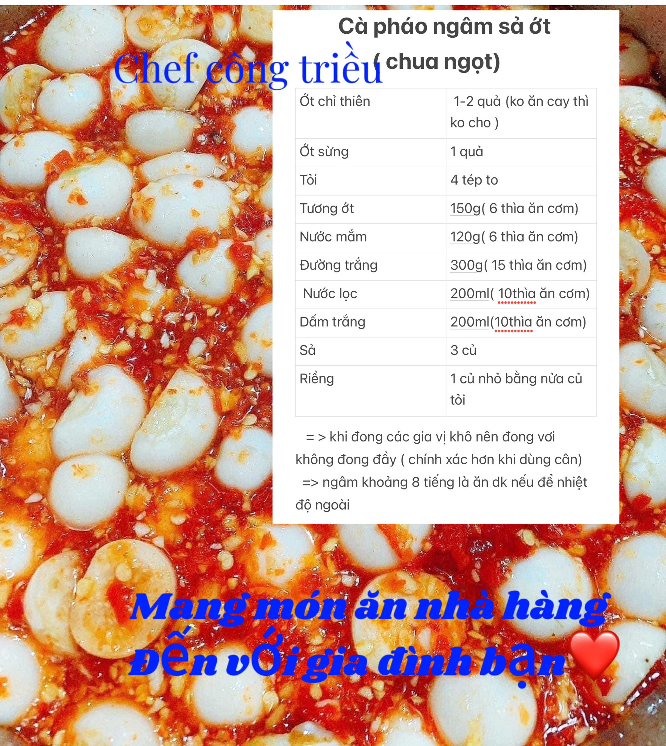 Cà pháo ngâm sả ớt chua ngọt - Công thức nấu ăn ngon