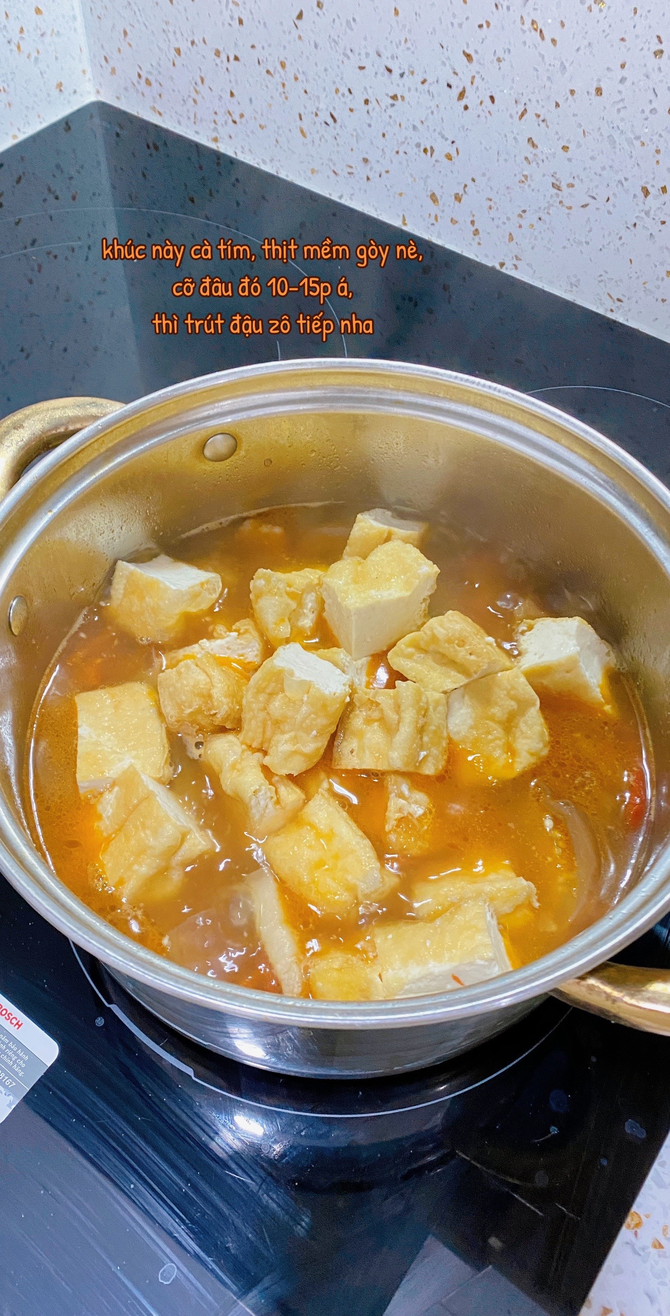 Cà tím bung đậu thịt