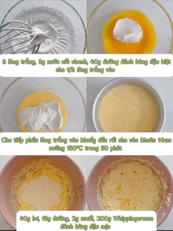 Cách làm Bánh bông lan hạnh nhân trang trí kem bơ và hạnh nhân lát