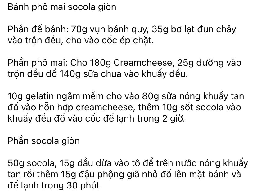 Cách làm bánh phô mai socola giòn với lớp đế oreo, nhân kem béo ngậy và topping socola đậu phộng