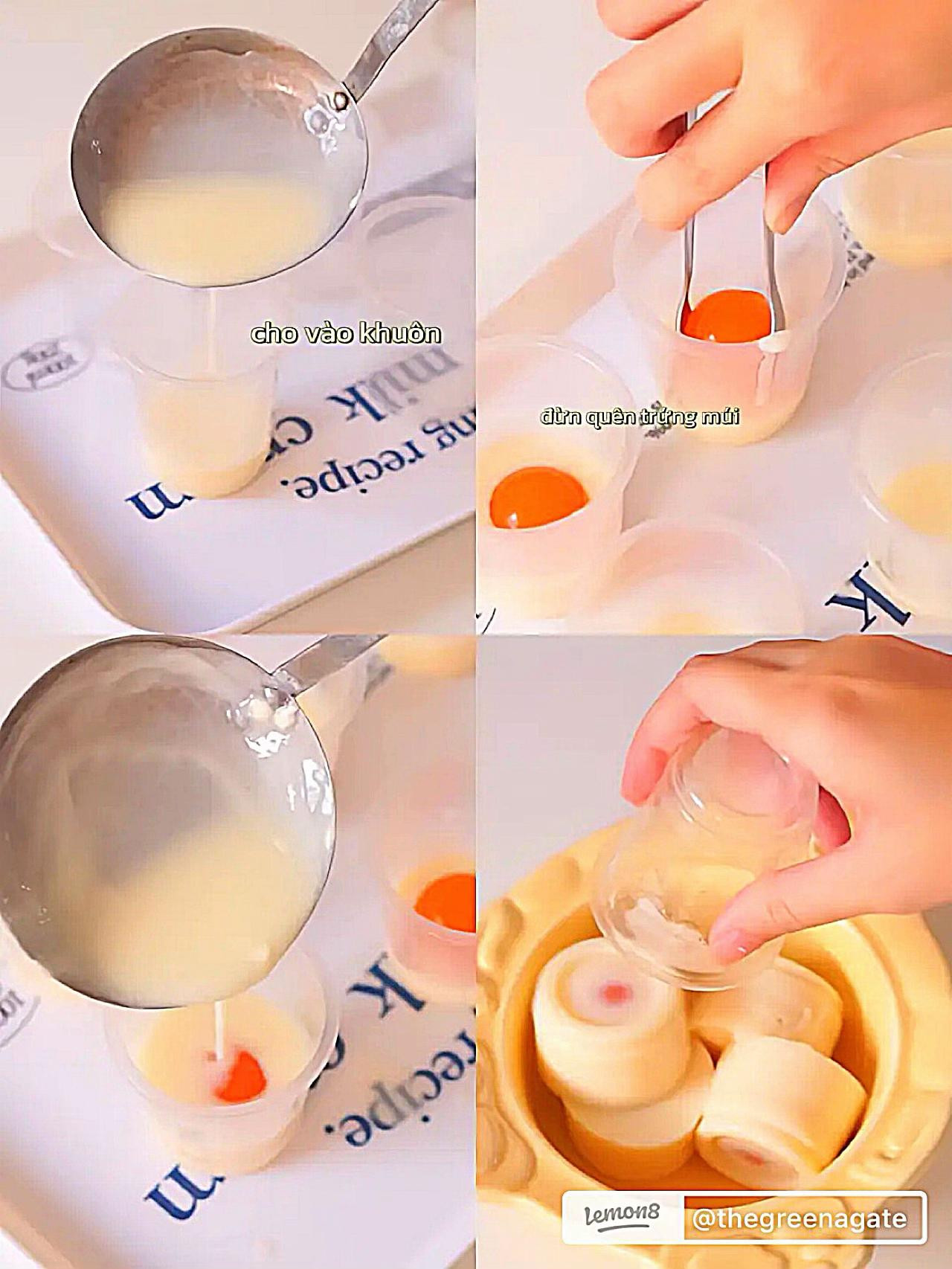 Cách làm Bánh trung thu Milo phô mai trứng muối giả