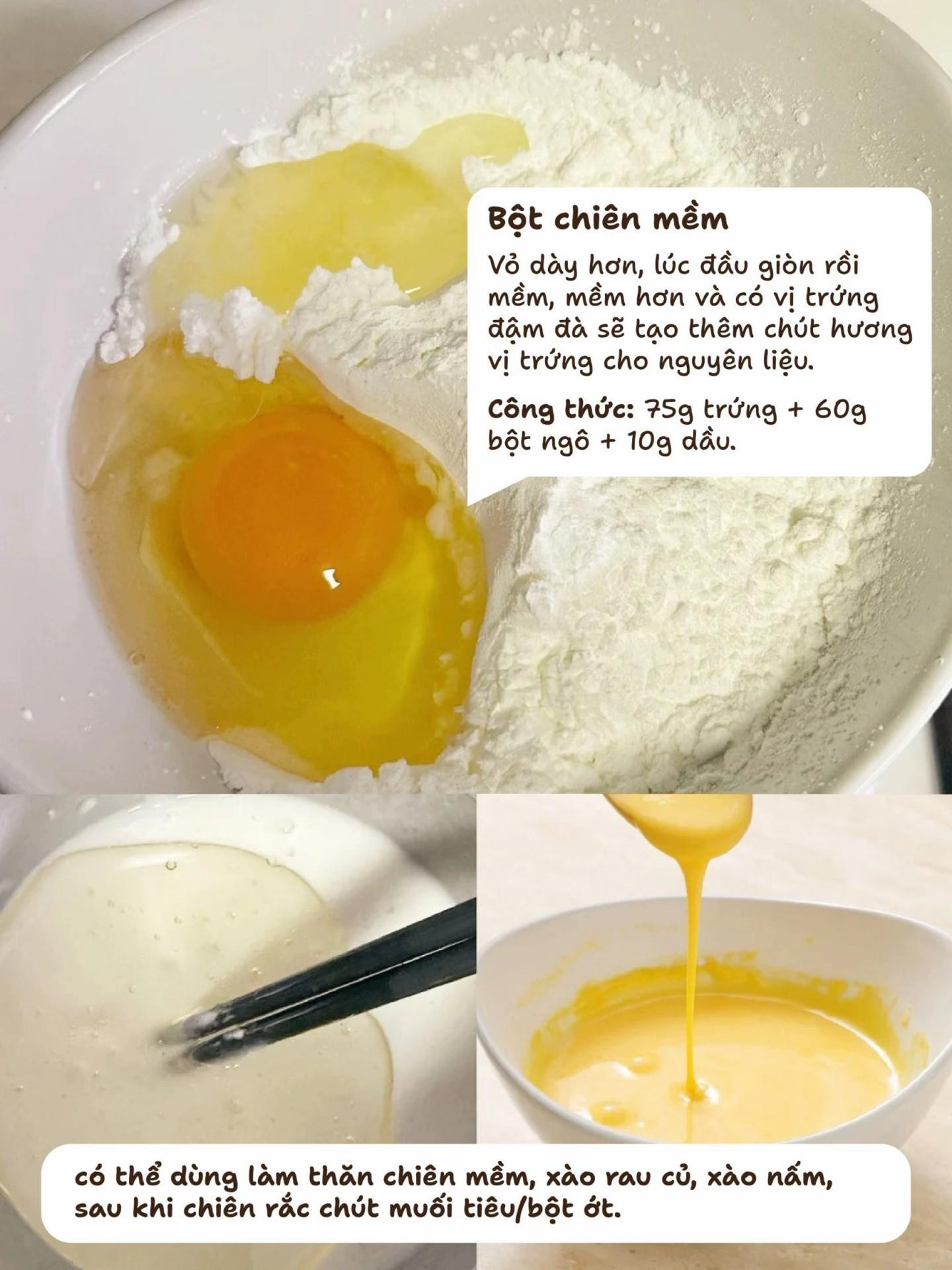 Cách làm các loại bột chiên khác nhau: Giòn, Mềm, Xù và Cứng cho món ăn ngon