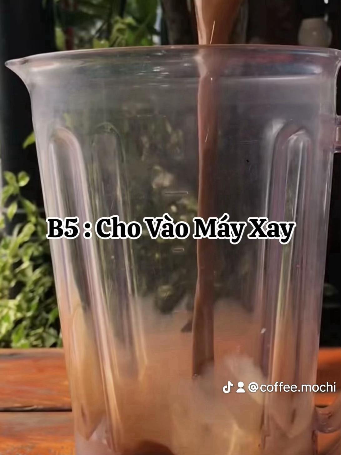 Cách làm cacao đá xay ngon tuyệt với sữa đặc, bột cacao và cafe pha máy
