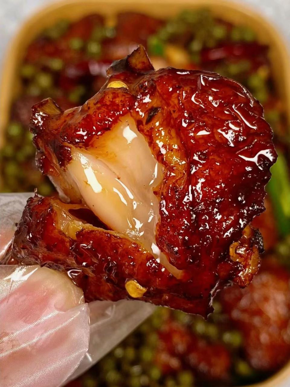 Cách làm cánh gà sốt tiêu xanh nướng giòn