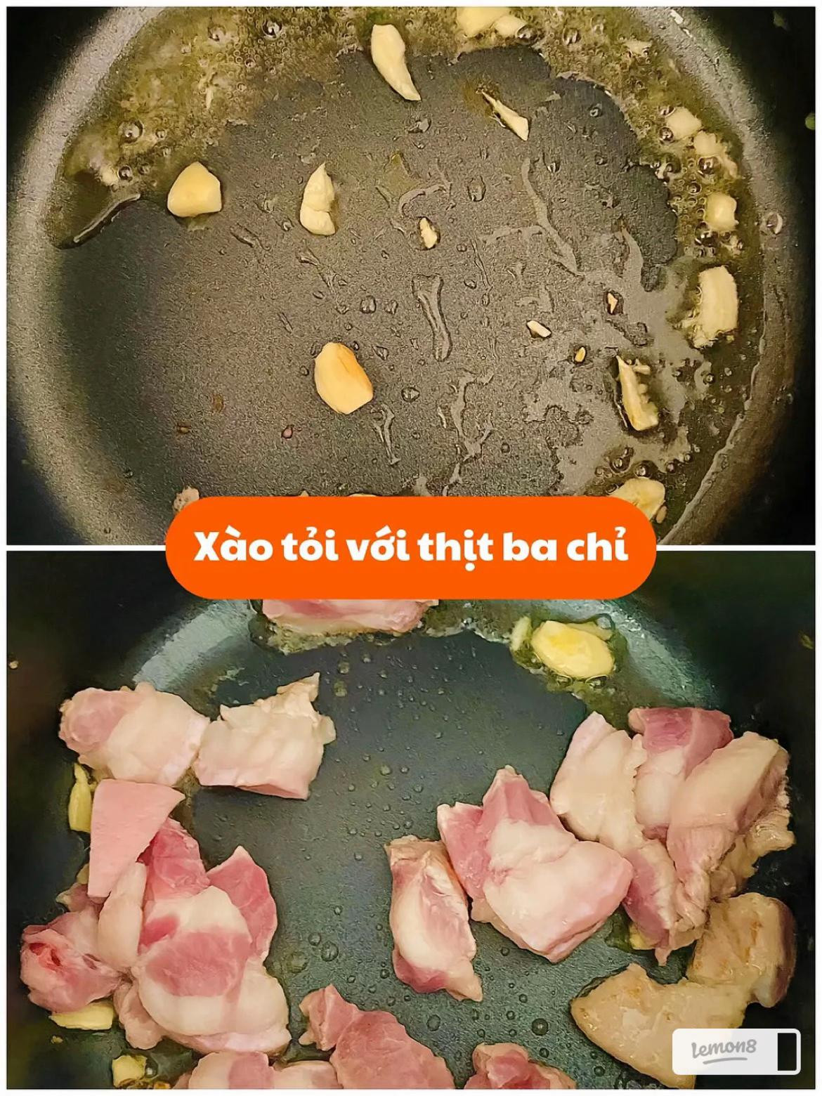 Cach lam canh kim chi thit ba chi dau hu non nham kim cham siu don gian tai nha