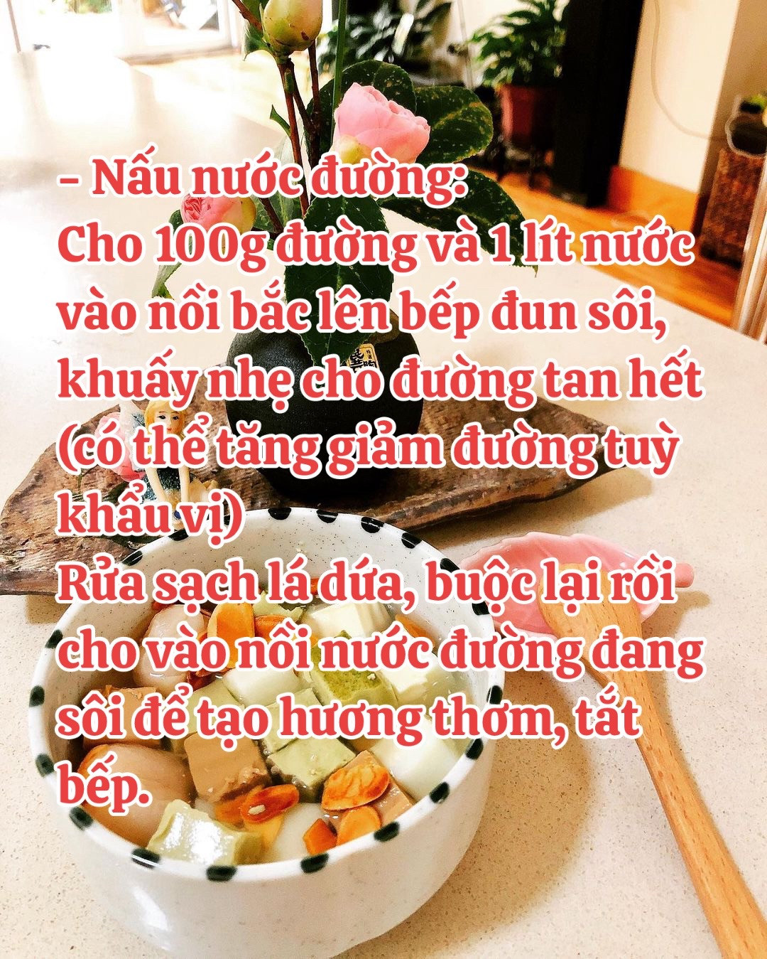 Cách làm chè khúc bạch siêu ngon tại nhà với thạch sữa nhiều màu, kem tươi và các loại hạt
