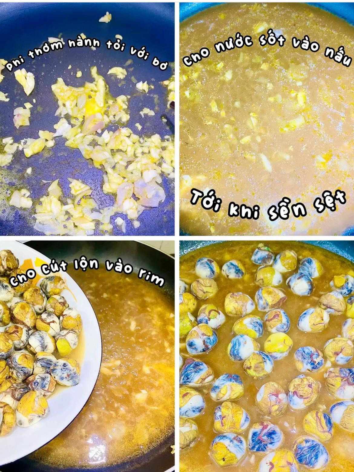 Cách làm Cút Lộn Xào Me ngon tuyệt, sốt chua ngọt đậm đà trang trí rau răm