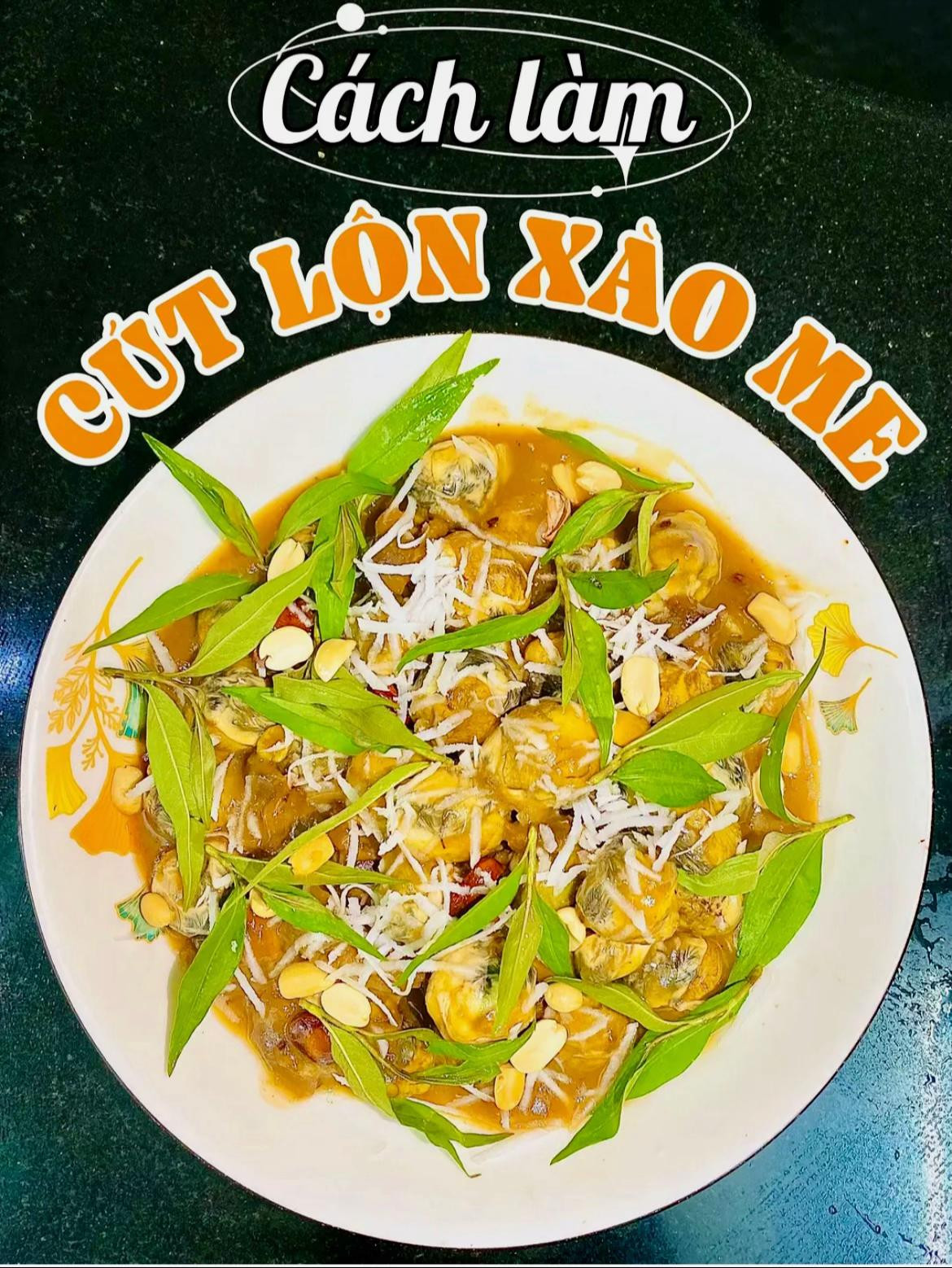 Cách làm Cút Lộn Xào Me ngon tuyệt, sốt chua ngọt đậm đà trang trí rau răm