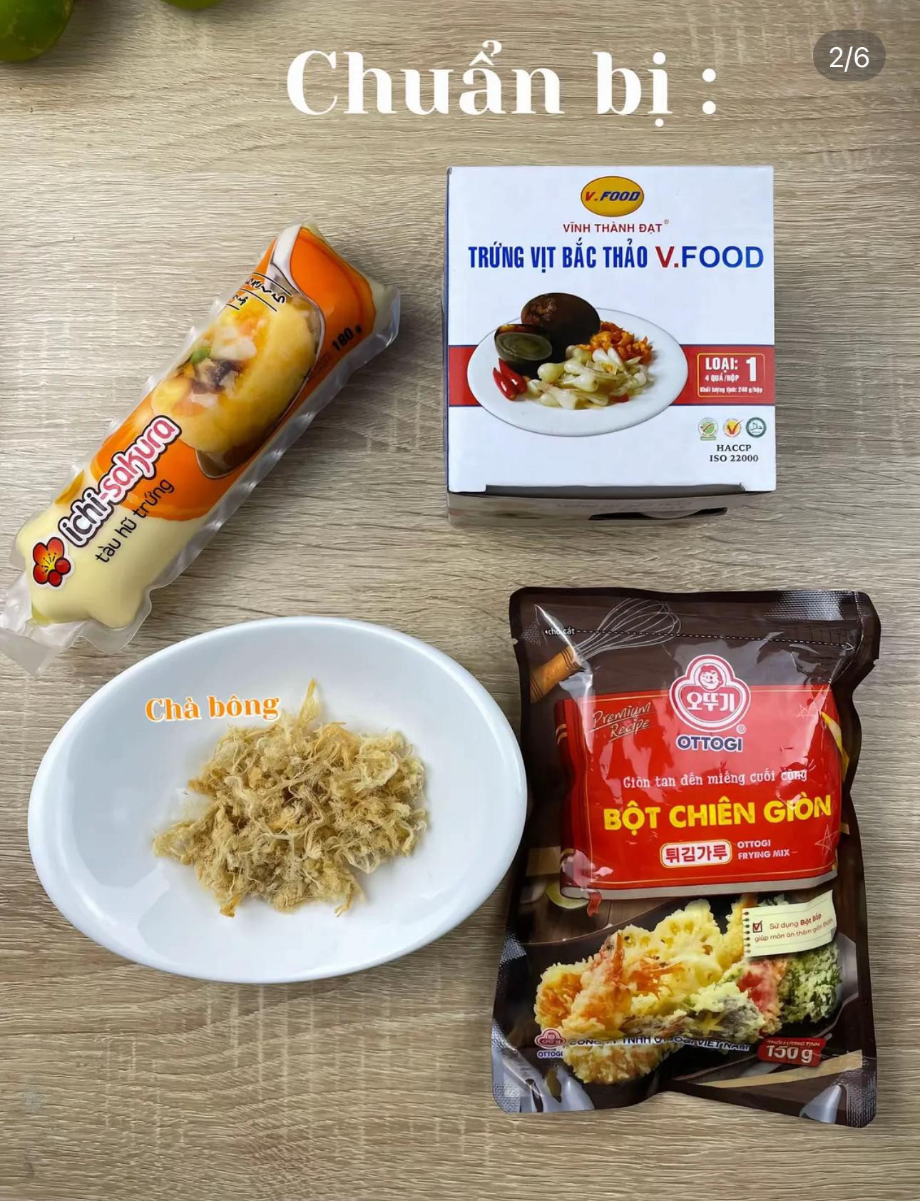 Cách làm đậu hũ trứng bắc thảo chà bông thơm ngon hấp dẫn chỉ trong 10 phút