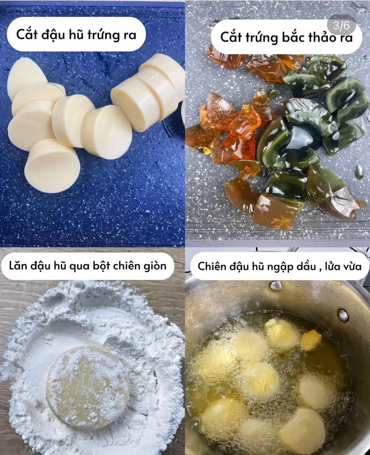 Cách làm đậu hũ trứng bắc thảo chà bông thơm ngon hấp dẫn chỉ trong 10 phút