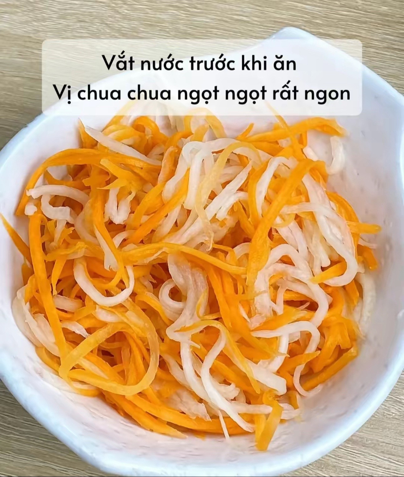 Cách Làm Đồ Chua Củ Cải Trắng Cà Rốt Ngọt Ngon